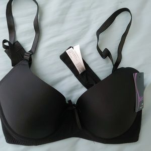 34B Black T-Shirt Bra